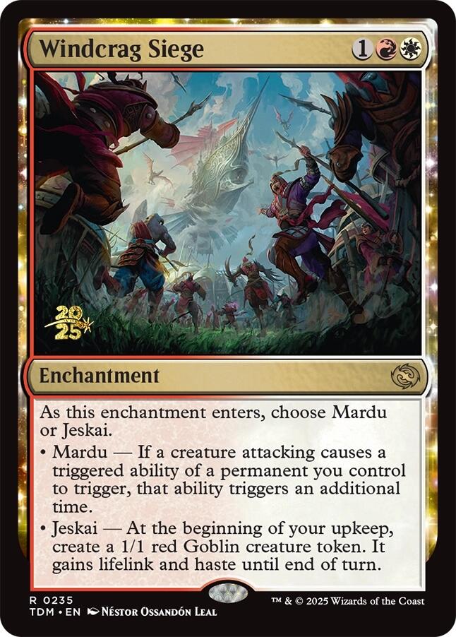 Windcrag Siege [Tarkir: Dragonstorm Prerelease Promos] | Gamers Paradise