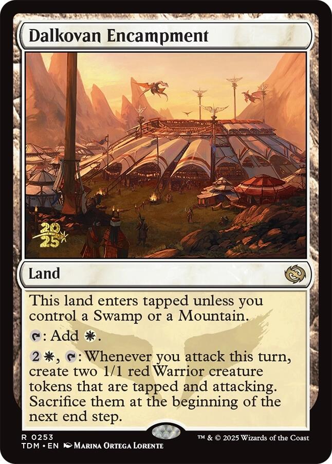 Dalkovan Encampment [Tarkir: Dragonstorm Prerelease Promos] | Gamers Paradise