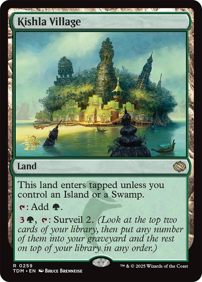 Kishla Village [Tarkir: Dragonstorm Prerelease Promos] | Gamers Paradise