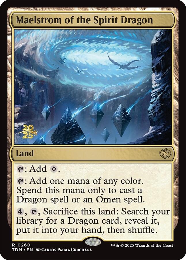 Maelstrom of the Spirit Dragon [Tarkir: Dragonstorm Prerelease Cards] | Gamers Paradise