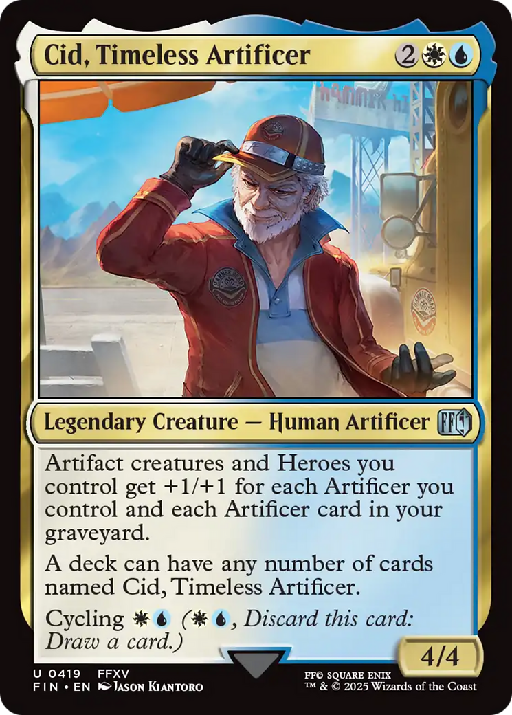 Cid, Timeless Artificer (0419) [FINAL FANTASY] | Gamers Paradise