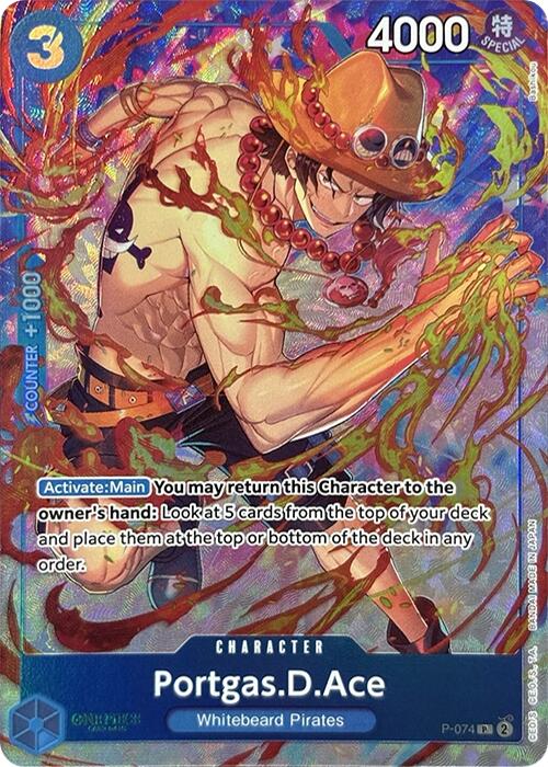 Portgas.D.Ace (Premium Card Collection -Best Selection Vol. 3-) [One Piece Promotion Cards] | Gamers Paradise