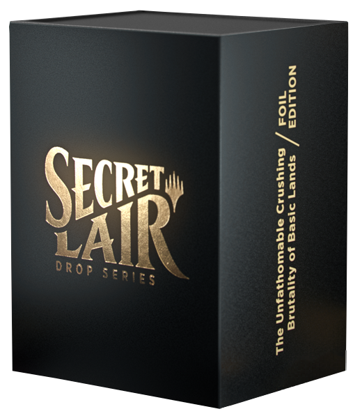 Secret Lair: Drop Series - The Unfathomable Crushing Brutality of Basic Lands (Foil Edition) | Gamers Paradise