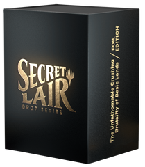 Secret Lair: Drop Series - The Unfathomable Crushing Brutality of Basic Lands (Foil Edition) | Gamers Paradise