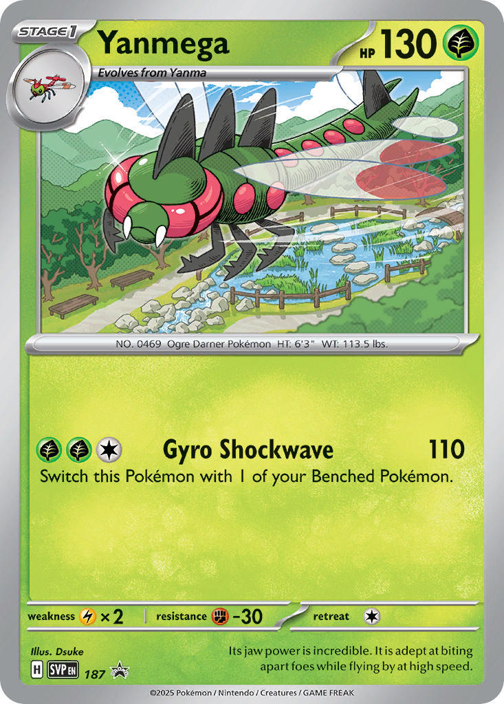 Yanmega (187) [Scarlet & Violet: Black Star Promos] | Gamers Paradise