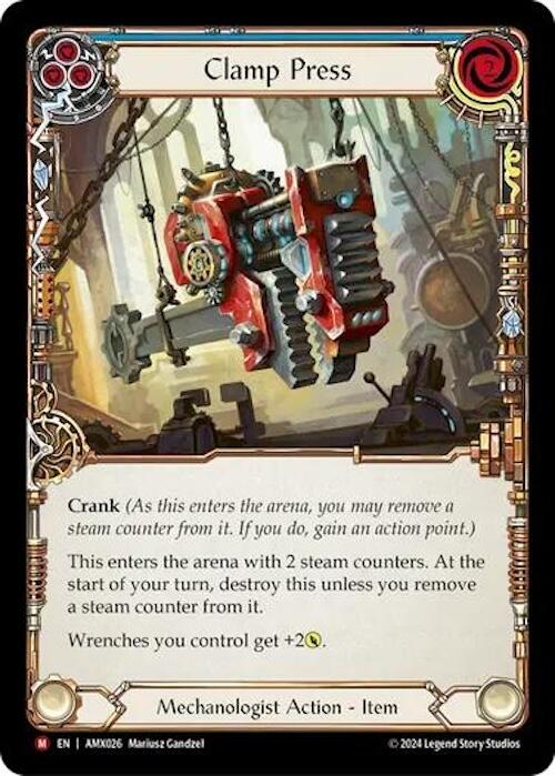 Clamp Press [AMX026] (Armory Deck: Maxx Nitro) | Gamers Paradise
