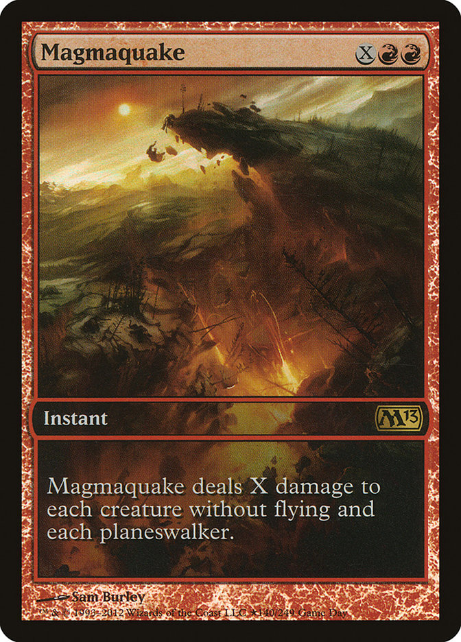Magmaquake (Game Day) [Magic 2013 Promos] | Gamers Paradise
