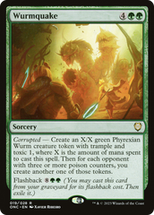 Wurmquake [Phyrexia: All Will Be One Commander] | Gamers Paradise