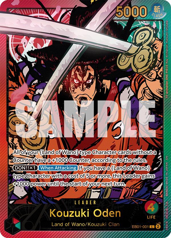 Kouzuki Oden (SPR) [Extra Booster: Anime 25th Collection] | Gamers Paradise