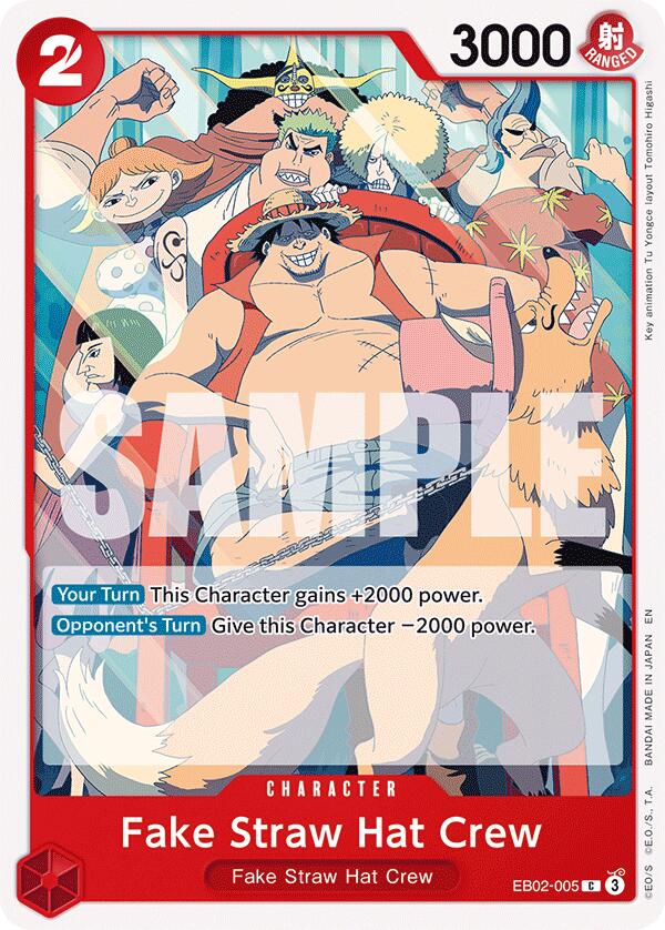 Fake Straw Hat Crew [Extra Booster: Anime 25th Collection] | Gamers Paradise