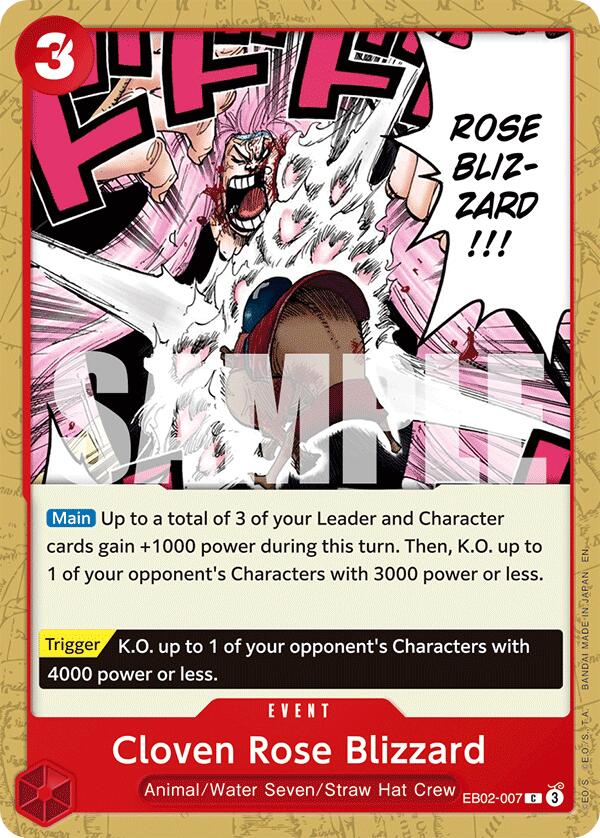 Cloven Rose Blizzard [Extra Booster: Anime 25th Collection] | Gamers Paradise