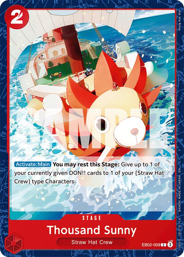 Thousand Sunny [Extra Booster: Anime 25th Collection] | Gamers Paradise