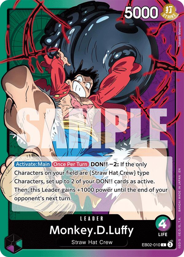 Monkey.D.Luffy (010) [Extra Booster: Anime 25th Collection] | Gamers Paradise