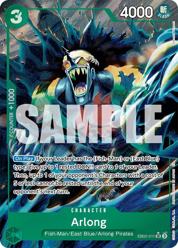 Arlong (Alternate Art) [Extra Booster: Anime 25th Collection] | Gamers Paradise