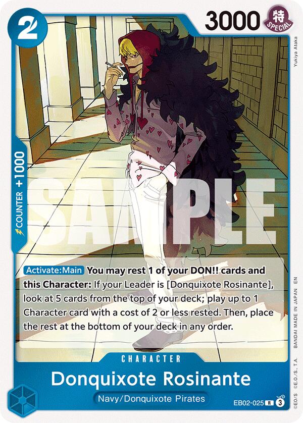 Donquixote Rosinante [Extra Booster: Anime 25th Collection] | Gamers Paradise