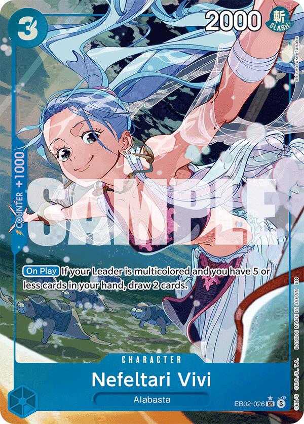 Nefeltari Vivi (Alternate Art) [Extra Booster: Anime 25th Collection] | Gamers Paradise