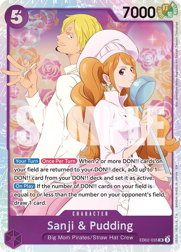 Sanji & Pudding [Extra Booster: Anime 25th Collection] | Gamers Paradise