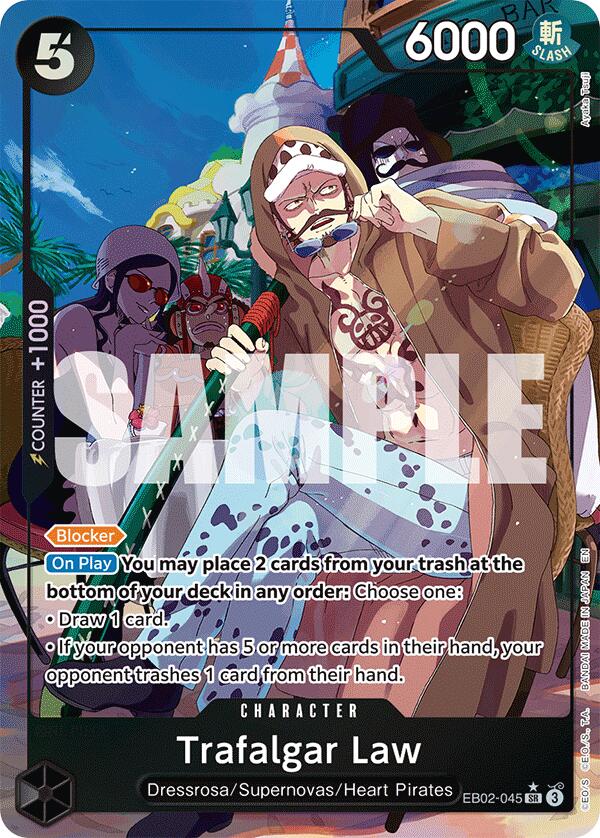 Trafalgar Law (Alternate Art) [Extra Booster: Anime 25th Collection] | Gamers Paradise