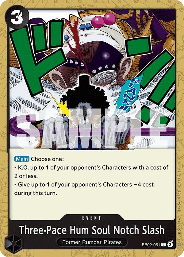Three-Pace Hum Soul Notch Slash [Extra Booster: Anime 25th Collection] | Gamers Paradise