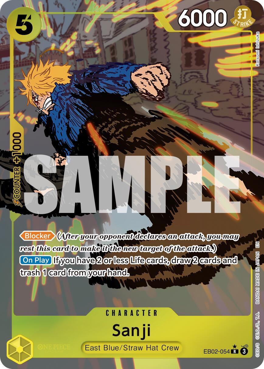 Sanji (Alternate Art) [Extra Booster: Anime 25th Collection] | Gamers Paradise