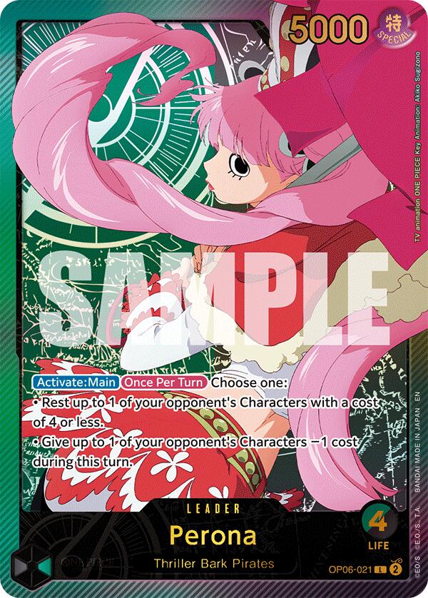 Perona (SPR) [Extra Booster: Anime 25th Collection] | Gamers Paradise