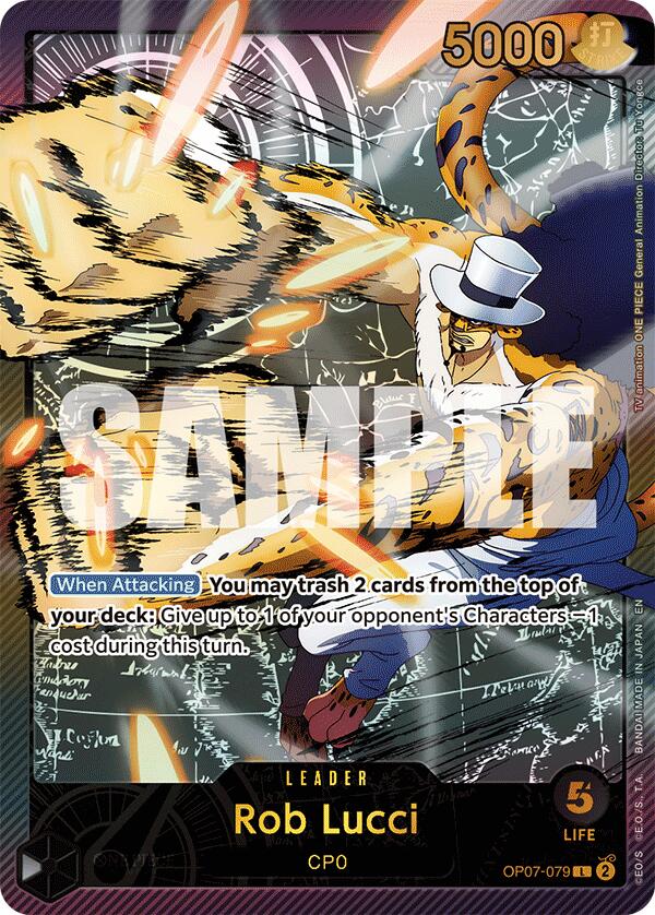 Rob Lucci (SPR) [Extra Booster: Anime 25th Collection] | Gamers Paradise