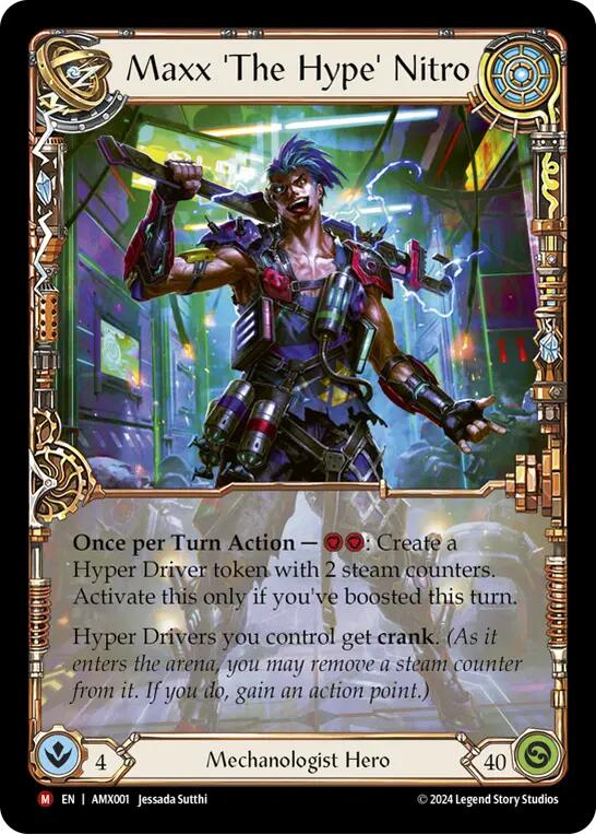 Maxx 'The Hype' Nitro [AMX001] (Armory Deck: Maxx Nitro) | Gamers Paradise
