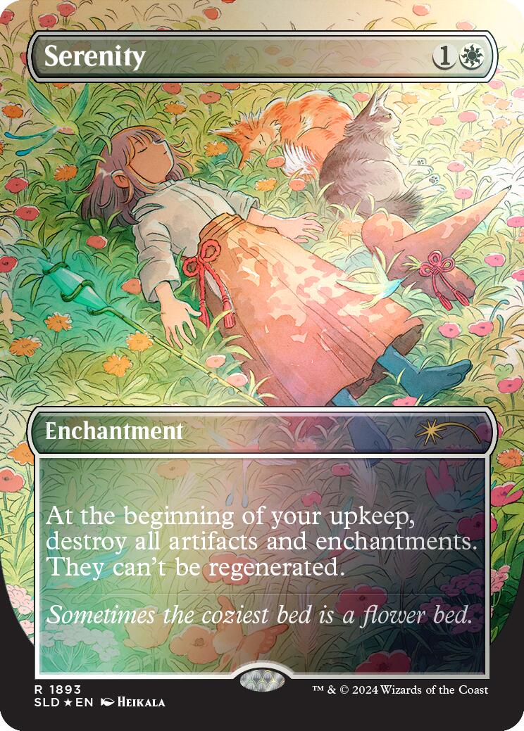 Serenity (Rainbow Foil) [Secret Lair Drop Series] | Gamers Paradise