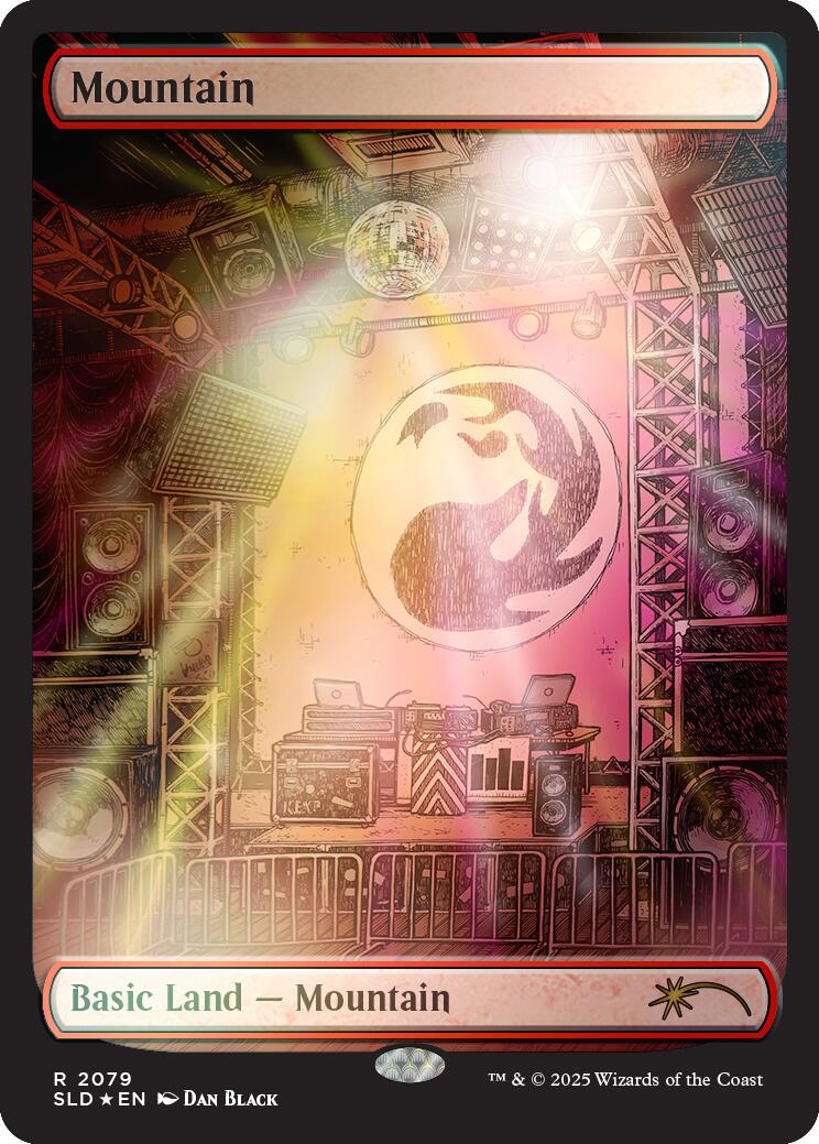 Mountain (2079) (Rainbow Foil) [Secret Lair Drop Series] | Gamers Paradise