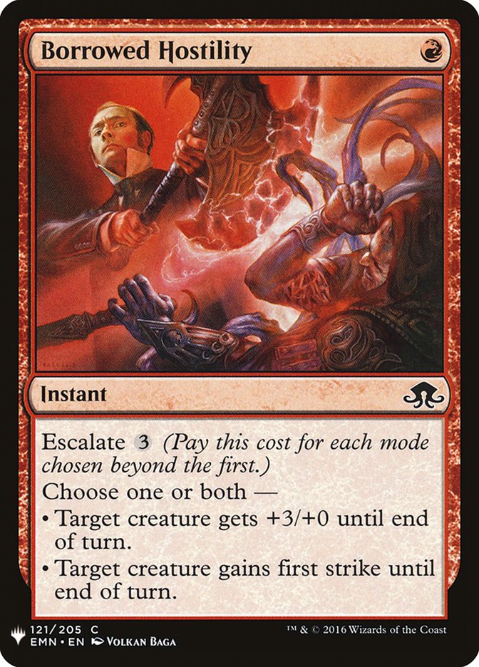 Borrowed Hostility [Mystery Booster] | Gamers Paradise