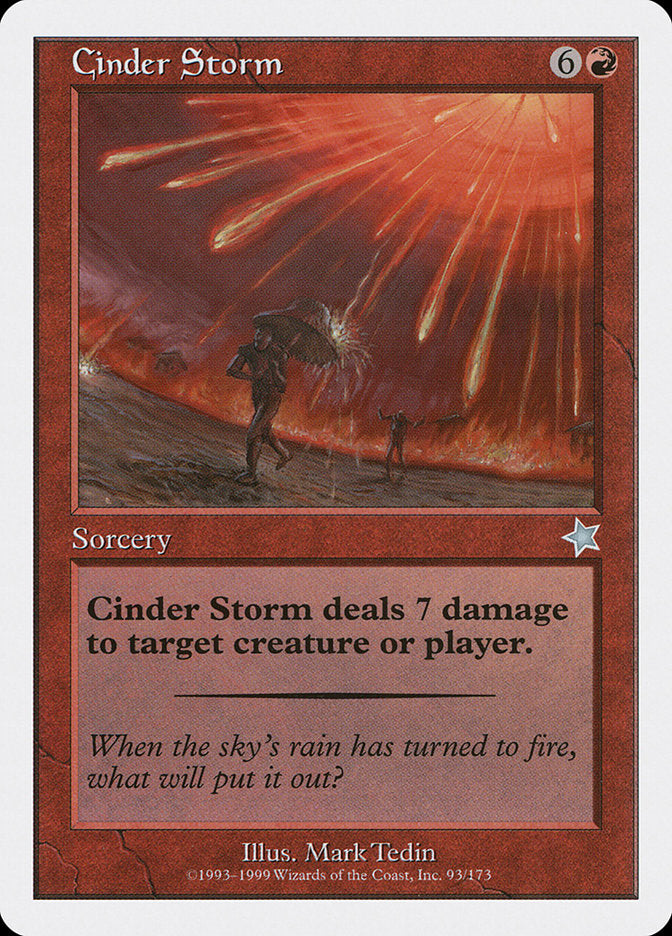 Cinder Storm [Starter 1999] | Gamers Paradise