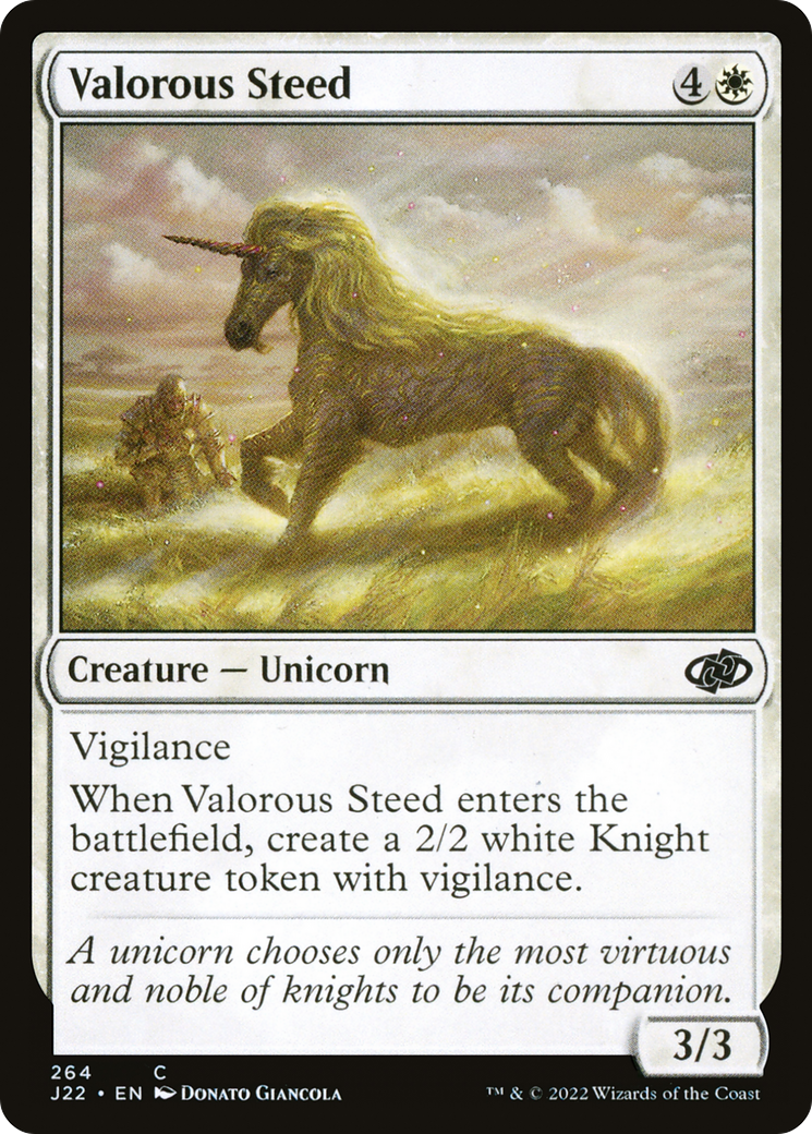 Valorous Steed [Jumpstart 2022] | Gamers Paradise