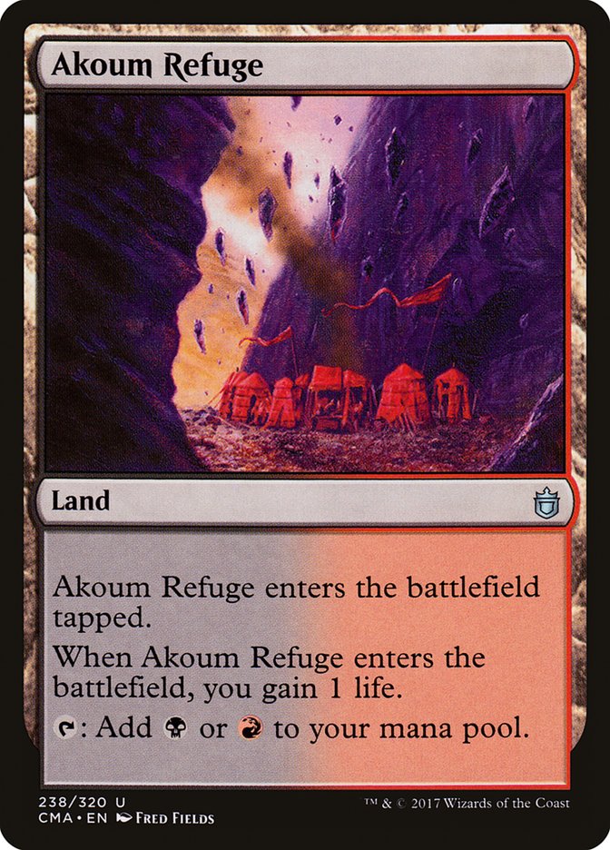 Akoum Refuge [Commander Anthology] | Gamers Paradise