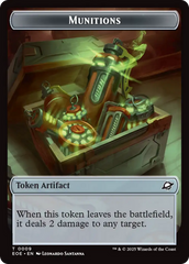 Robot // Munitions Double-Sided Token [Edge of Eternities Tokens] | Gamers Paradise