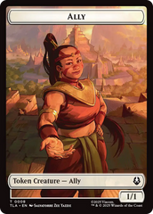 Ally (0008) // Soldier (0002) Double-Sided Token [Avatar: The Last Airbender Tokens] | Gamers Paradise