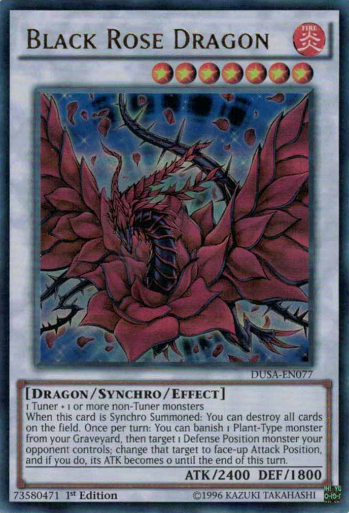 Black Rose Dragon [DUSA-EN077] Ultra Rare | Gamers Paradise