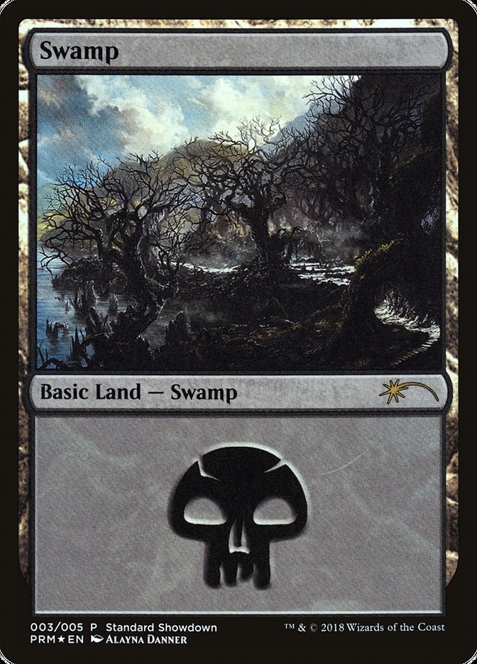 Swamp (Alayna Danner) [Standard Showdown Promos] | Gamers Paradise