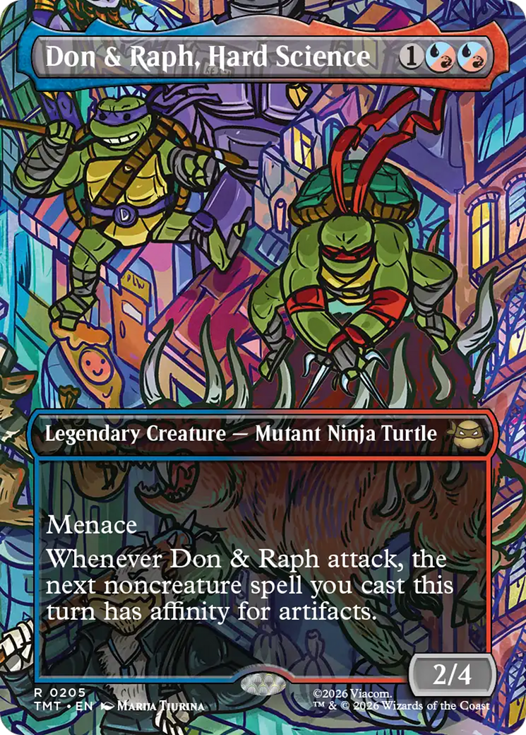 Don & Raph, Hard Science (Borderless) [Teenage Mutant Ninja Turtles] | Gamers Paradise