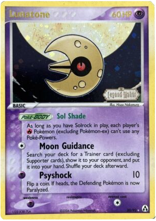 Lunatone (20/92) (Stamped) [EX: Legend Maker] | Gamers Paradise