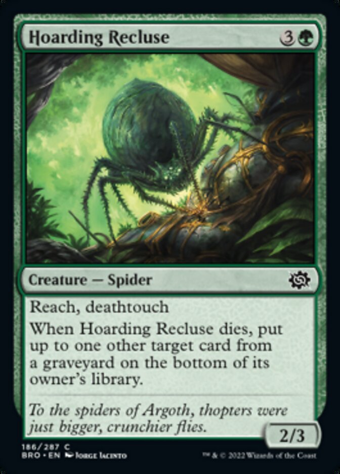 Hoarding Recluse [The Brothers' War] | Gamers Paradise