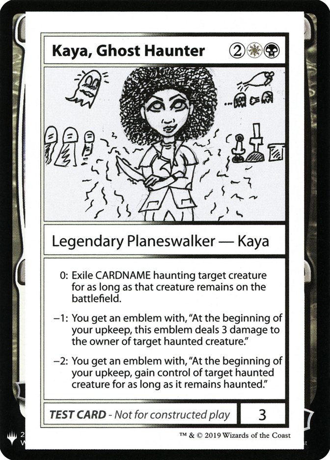 Kaya, Ghost Haunter [Mystery Booster Playtest Cards] | Gamers Paradise