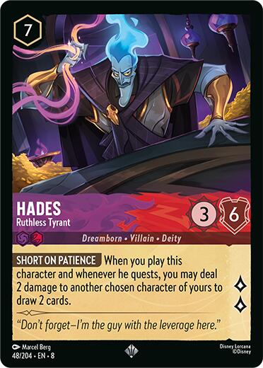 Hades - Ruthless Tyrant (48/204) [Reign of Jafar] | Gamers Paradise