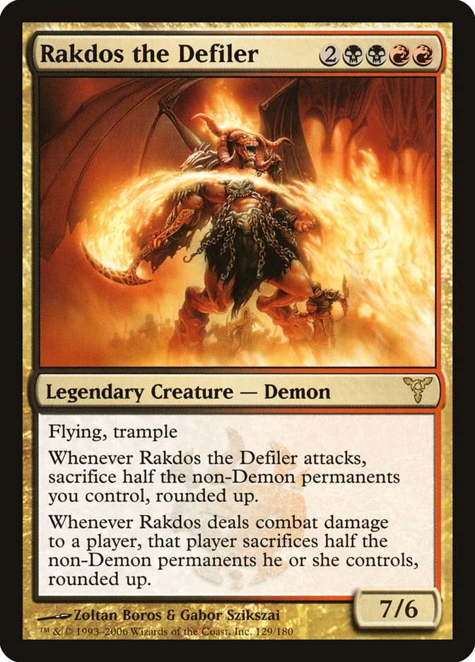 Rakdos the Defiler [Dissension] | Gamers Paradise