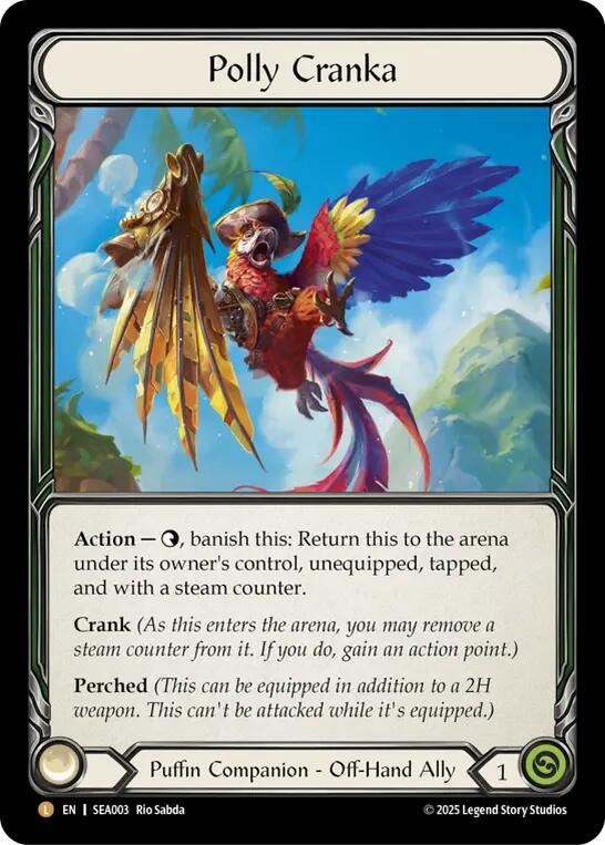 Polly Cranka (Rainbow Foil) [SEA003] (High Seas)  Rainbow Foil | Gamers Paradise