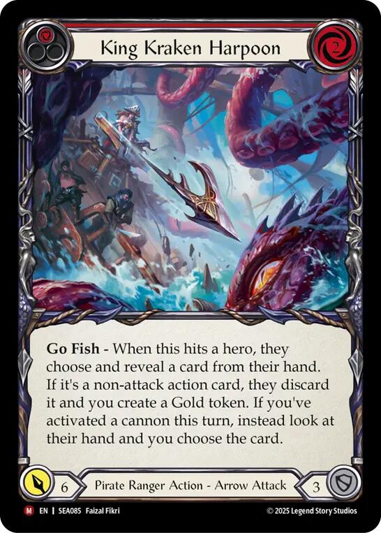 King Kraken Harpoon (Regular) [SEA085] (High Seas) | Gamers Paradise
