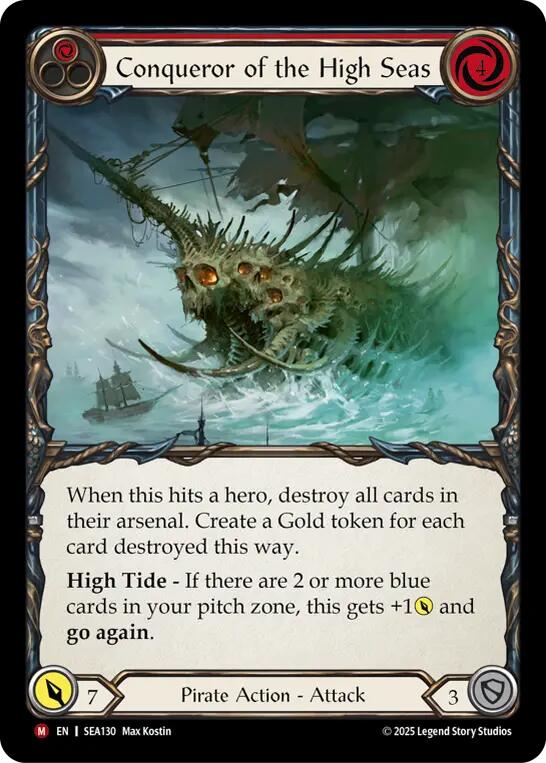 Conqueror of the High Seas (Regular) [SEA130] (High Seas) | Gamers Paradise