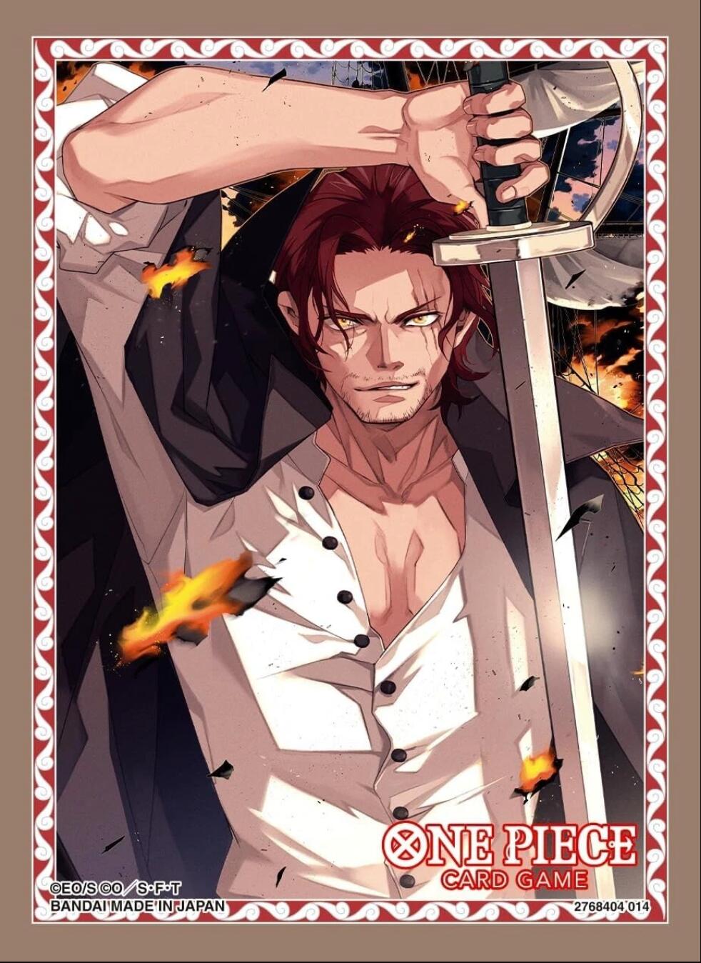 Bandai: 70ct Card Sleeves - Assortment 10 (Shanks) | Gamers Paradise