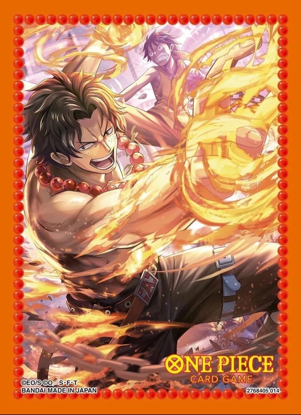 Bandai: 70ct Card Sleeves - Assortment 10 (Portgas.D.Ace) | Gamers Paradise