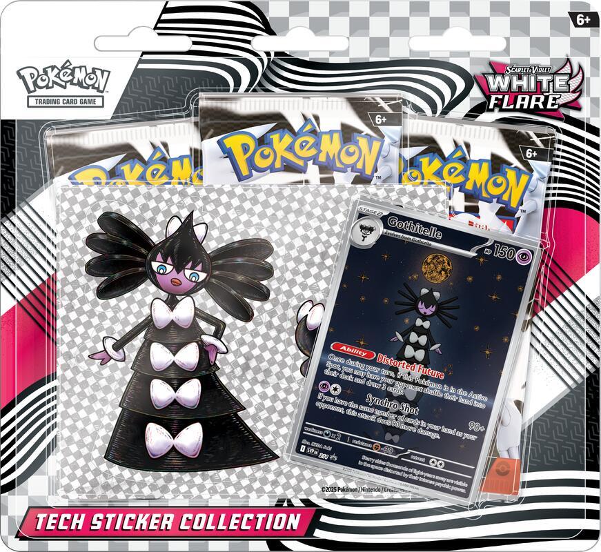 Scarlet & Violet: White flare - Tech Sticker Collection | Gamers Paradise