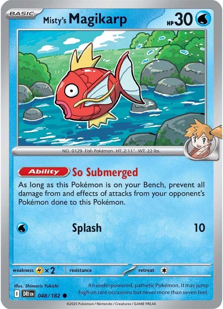 Misty's Magikarp (048/182) [Scarlet & Violet: Destined Rivals] | Gamers Paradise